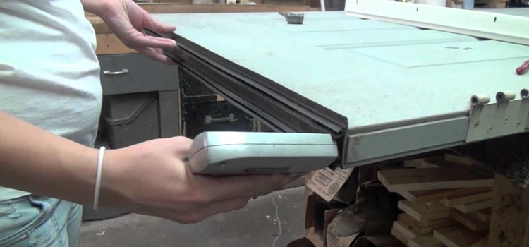 damaged steel door repair Redding