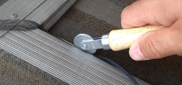 metal screen door repair in Redding